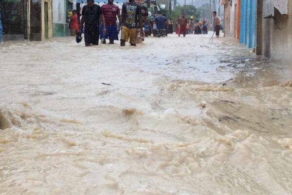 Water in the streets